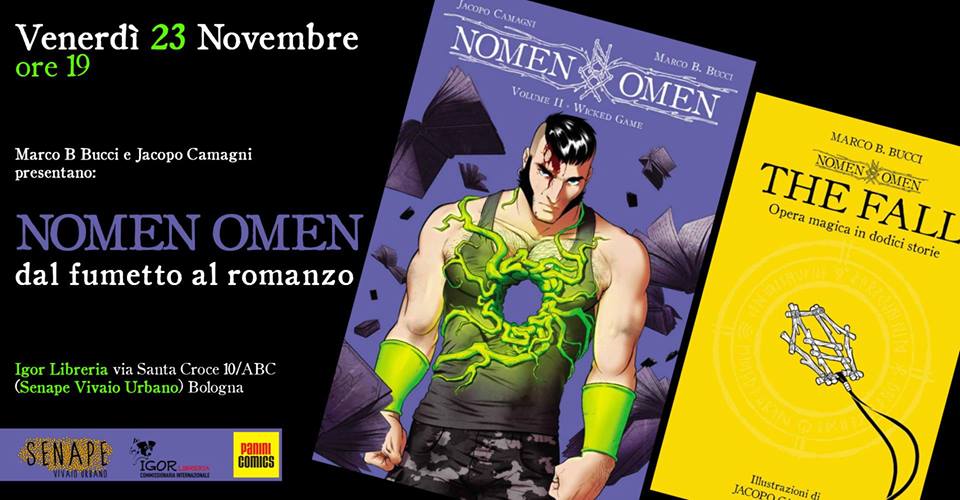23.11.2018 Nomen Omen: Wicked Game e The Fall - incontro con gli autori