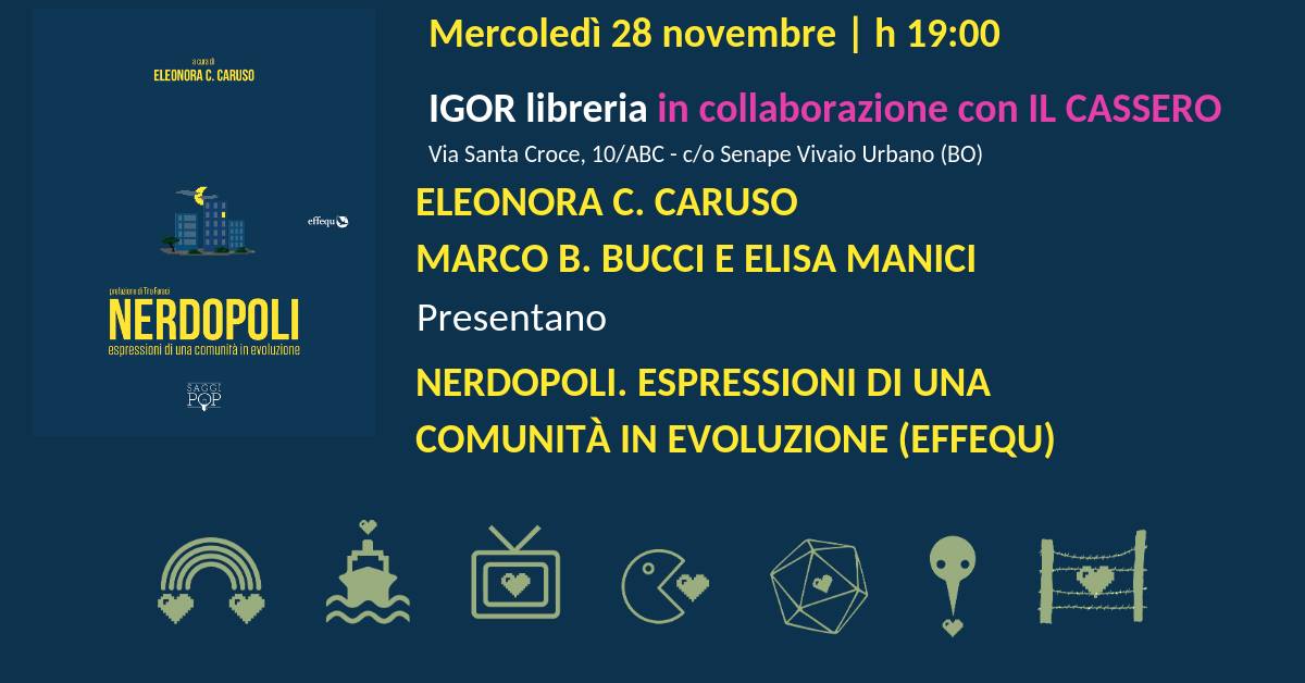 28.11.2018 Presentazione di Nerdopoli