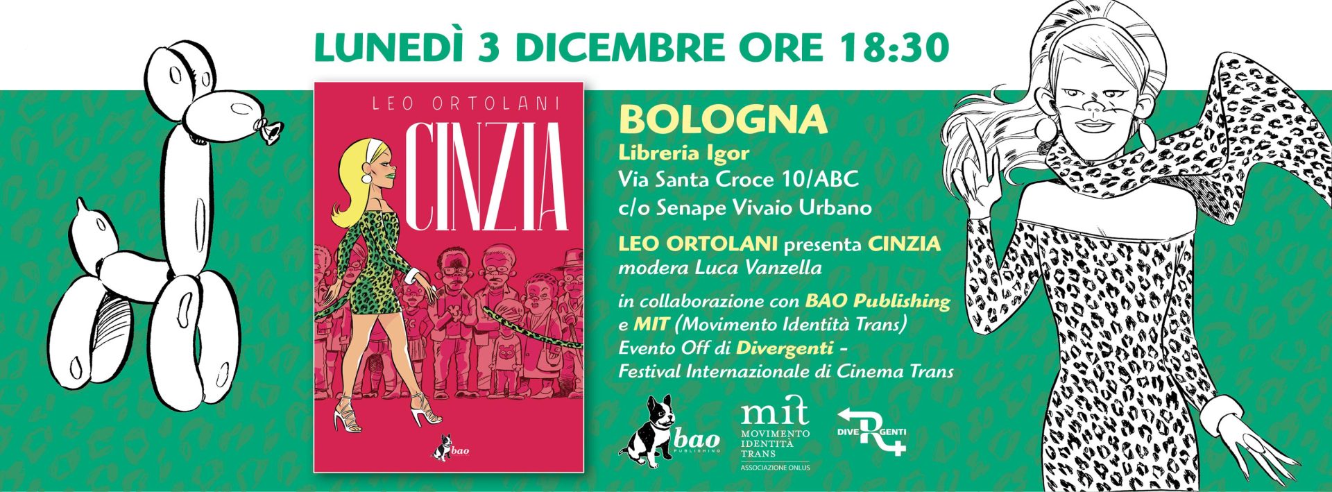 03.12.2018 "Cinzia" di Leo Ortolani - presentazione con l'autore