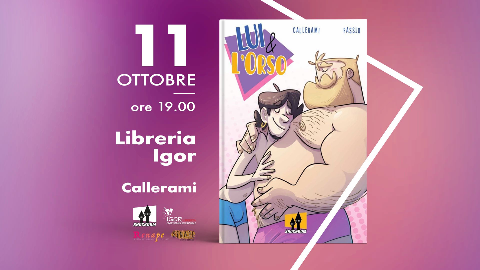 Renape presenta: Lui e L'orso - 2019 - Senape Vivaio Urbano - Bologna