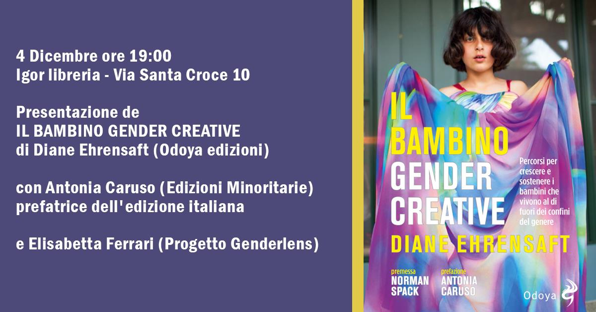 Il bambino gender creative, Diane Ehrensaft - 2019 - Senape Vivaio Urbano - Bologna