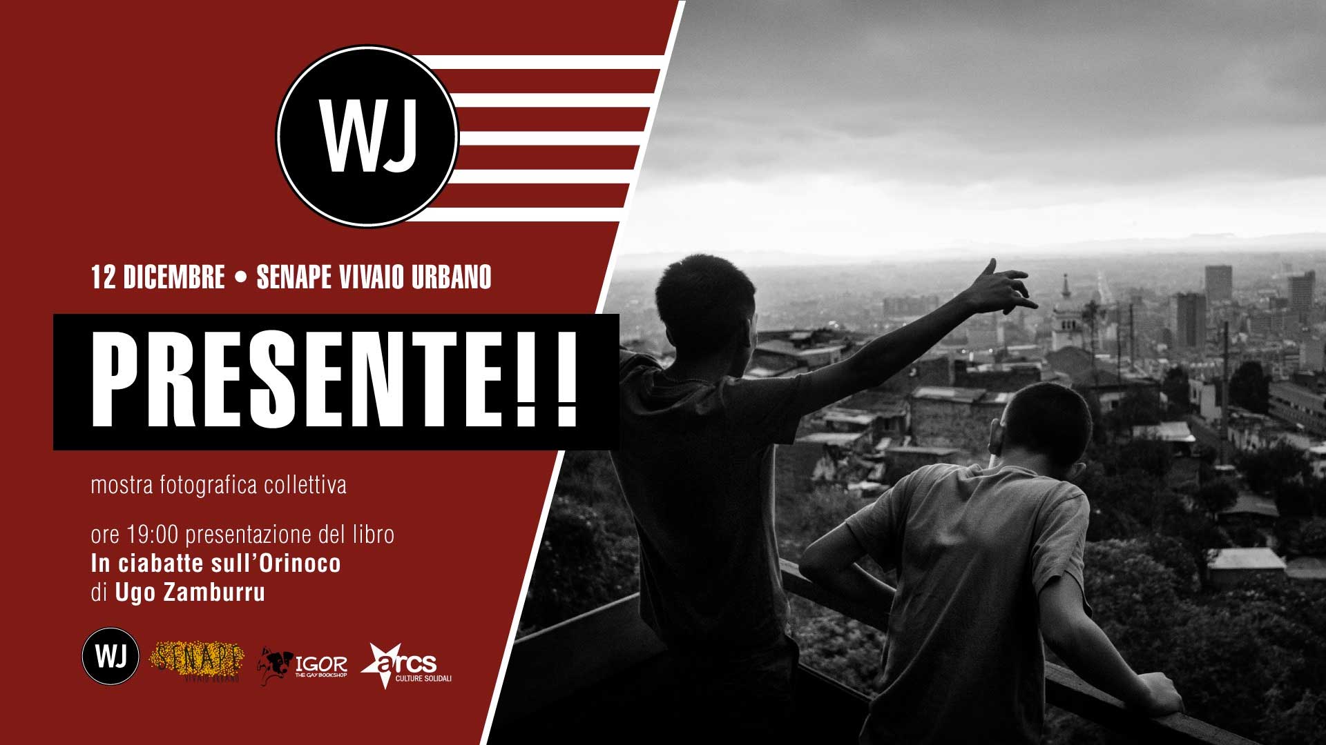 In ciabatte sull'Orinoco - di Ugo Zamburru + Mostra collettiva - 2019 - Senape Vivaio Urbano - Bologna