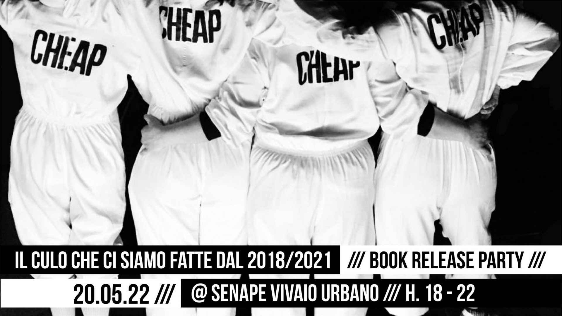 "Il culo che ci siamo fatte" - Collettivo Cheap - Eventi 2022 Senape Vivaio Urbano - Bologna