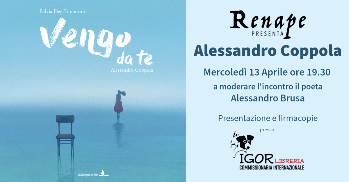 Vengo da Te - Renape presenta con Alessandro Coppola - Senape Vivaio Urbano - Bologna