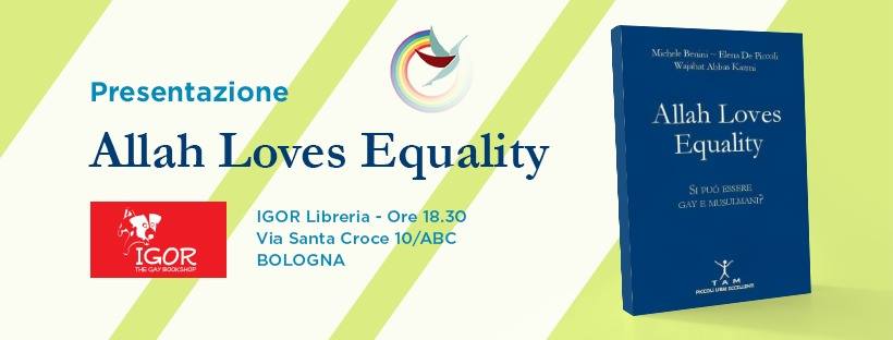 14.09.2018 Presentazione libro: Allah Loves equality