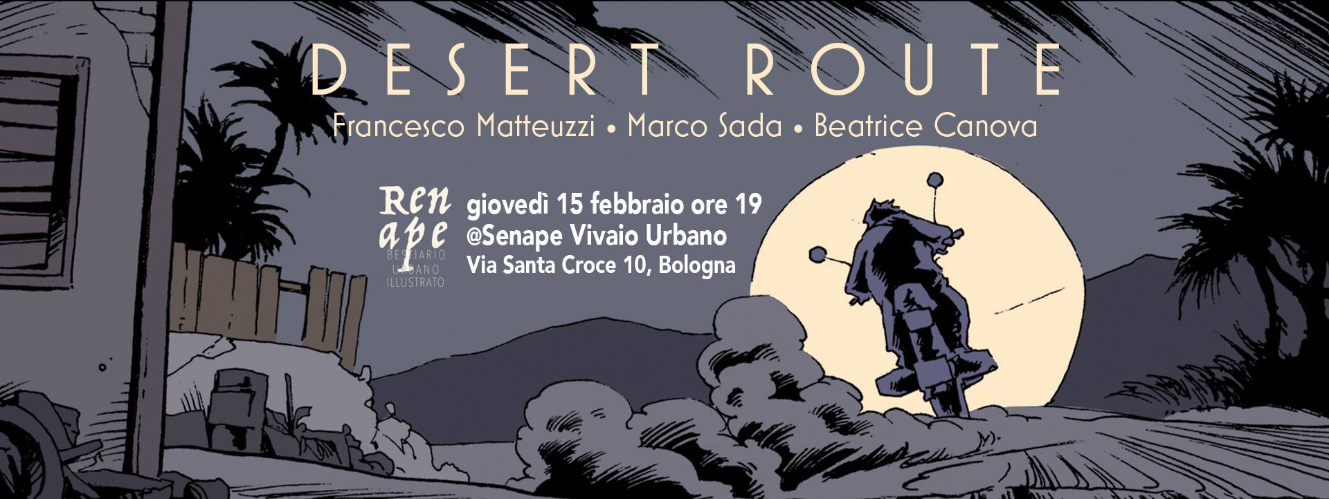 15.02.2018 Renape presenta: Desert Route