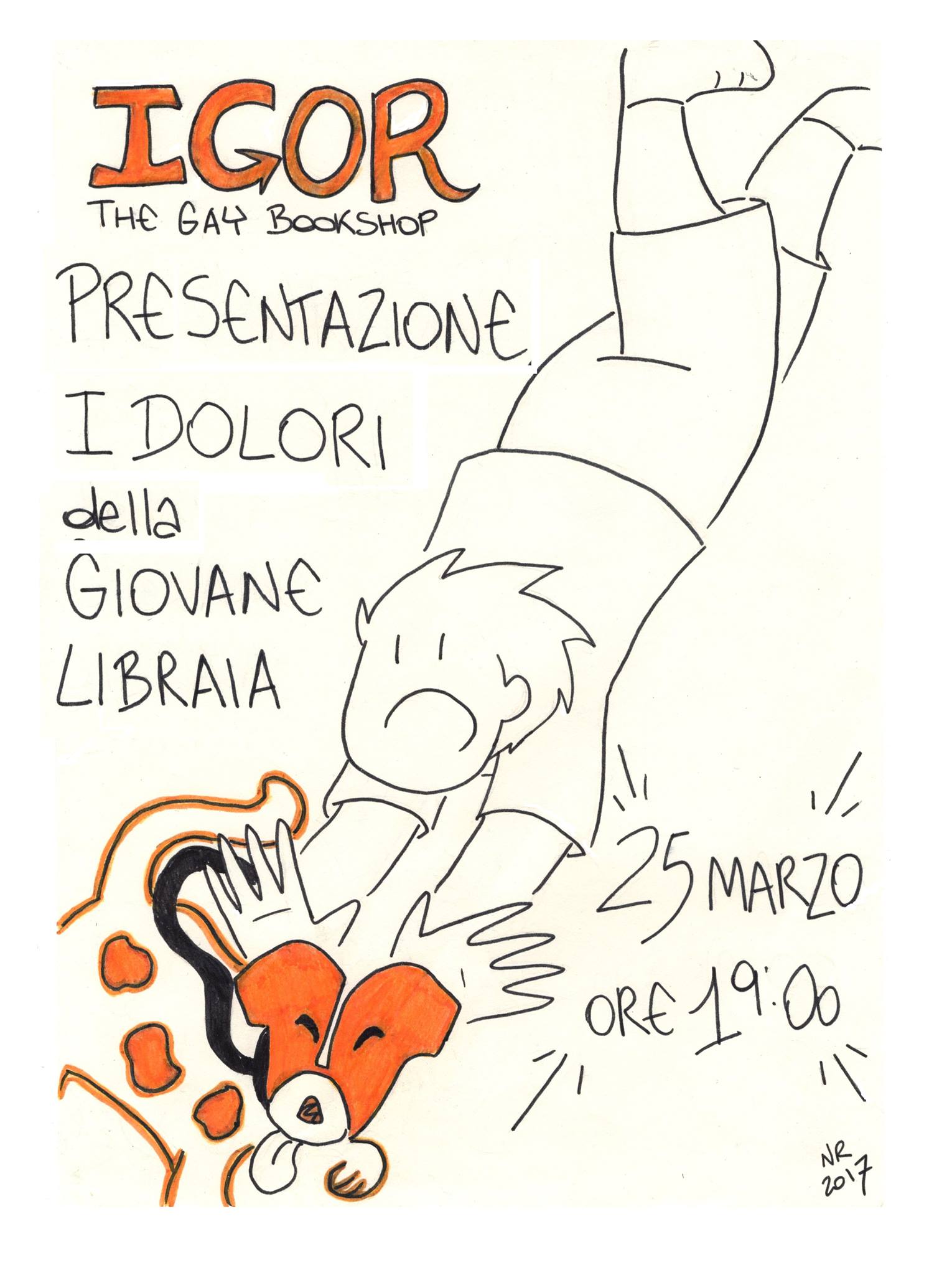 25.03.2017 I dolori della giovane libraia