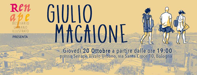 20.10.2016 Renape presenta: Giulio Macaione