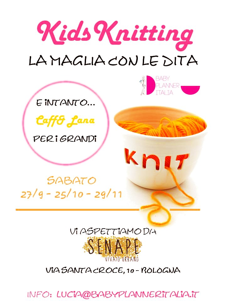 27.09.2014 Kids Knitting - La maglia con le dita!