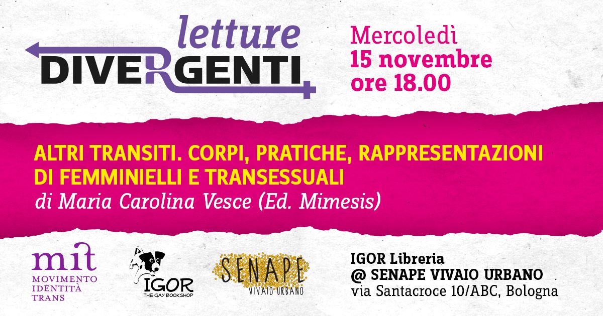 15.11.2017 Letture Divergenti // Incontro con Maria Carolina Vesce