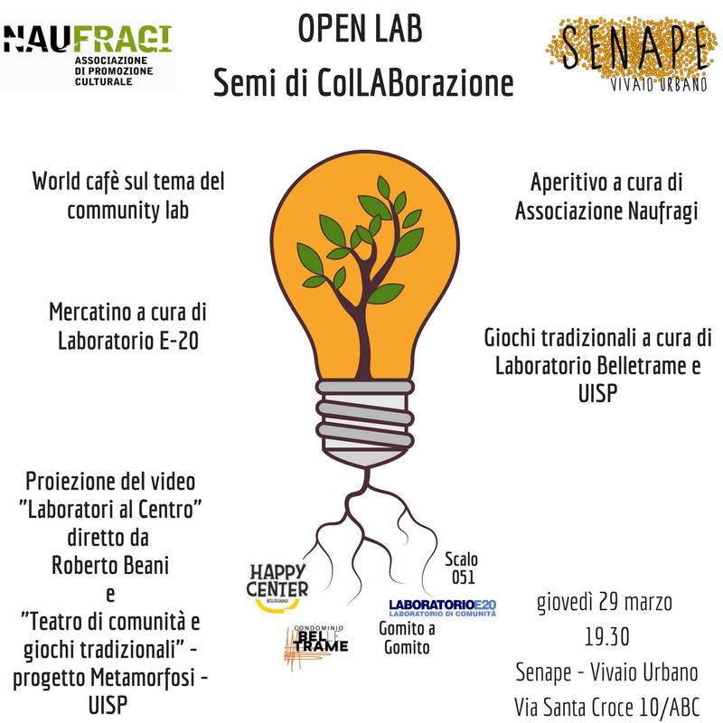 29.03.2018 open lab - seminiamo collaborazioni