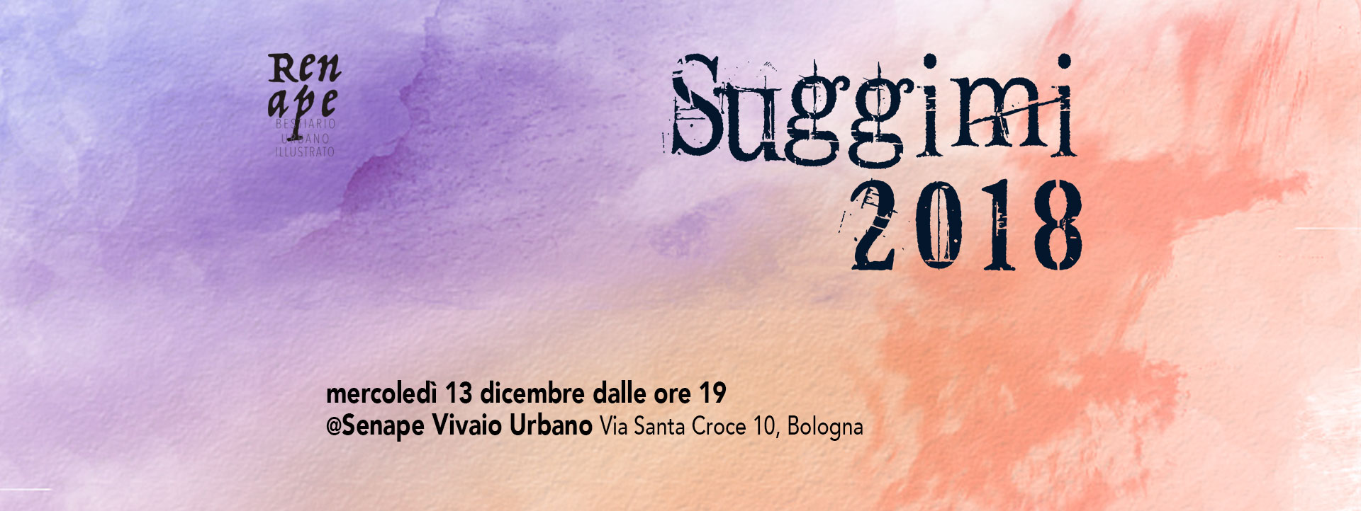 13.12.2017 Renape presenta: Suggimi 2018