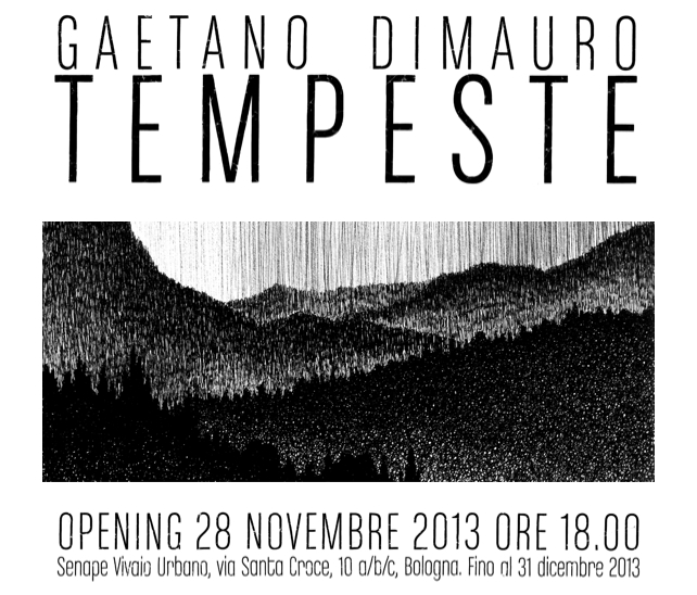 28.11.2013 Tempeste - Disegni di Gaetano Dimauro