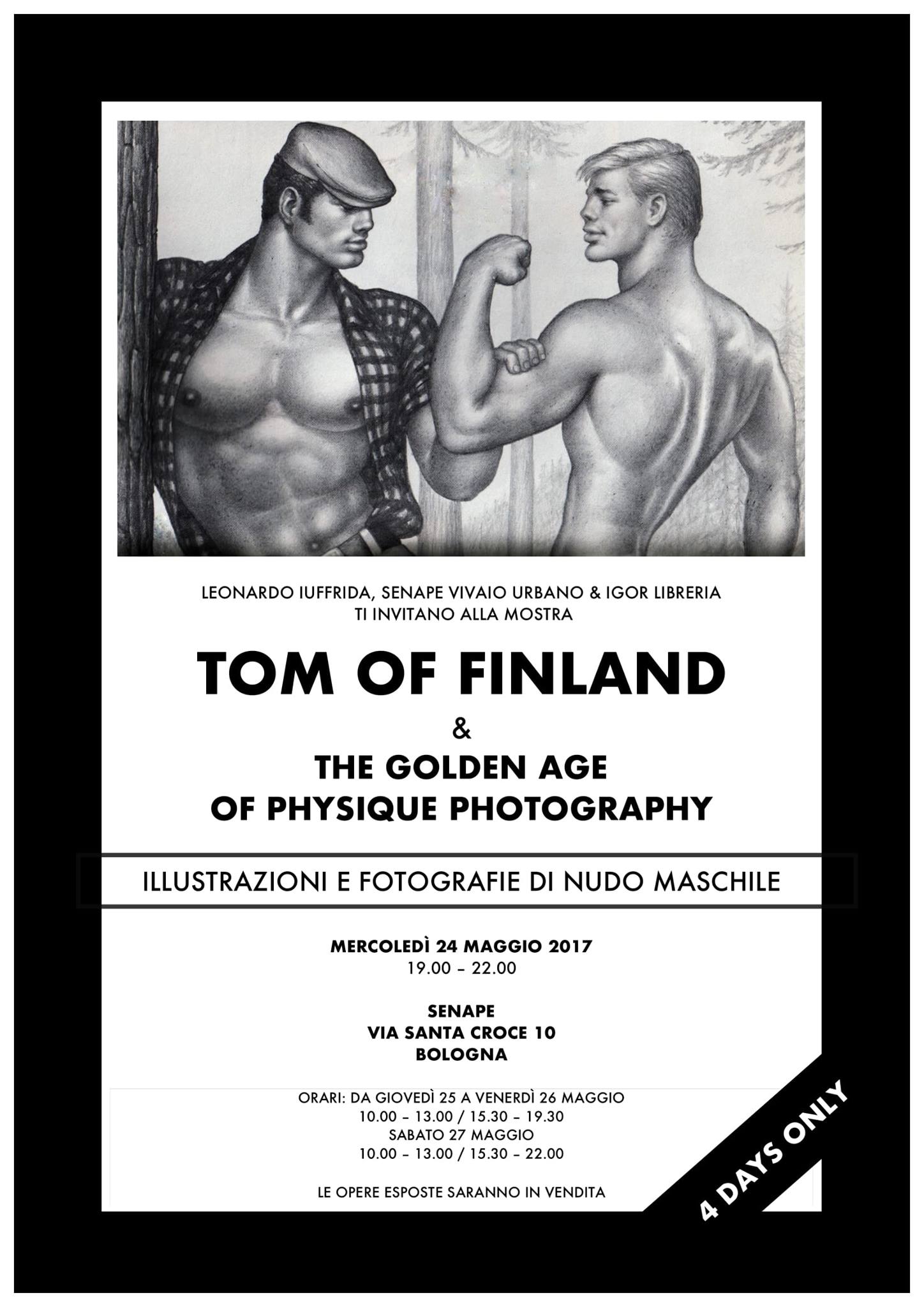 24.05.2017 tom of finland and the golden age of physique photography